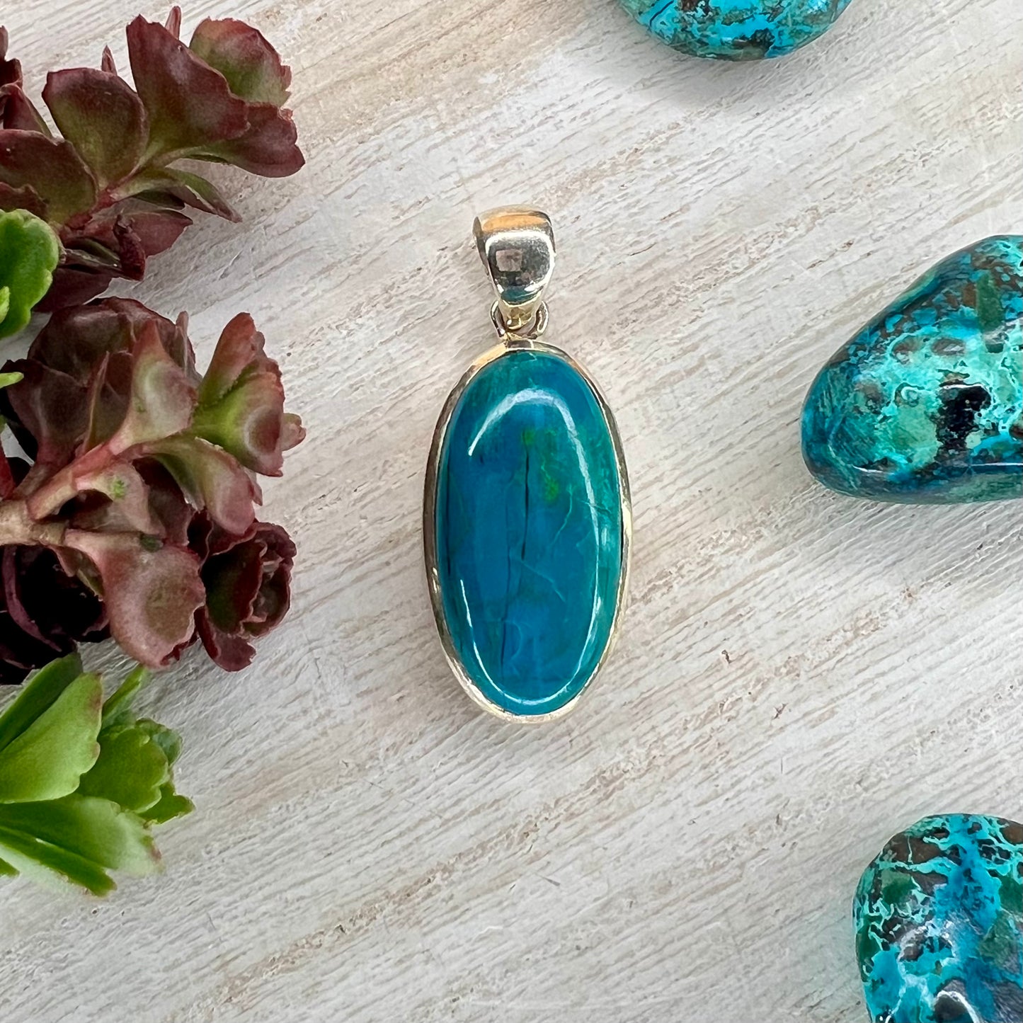 Chrysocolla // Pendant