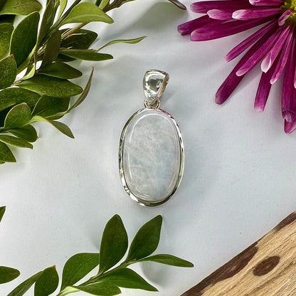 Moonstone // Rainbow // Pendant