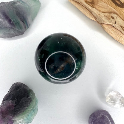 Fluorite // Rainbow // Sphere