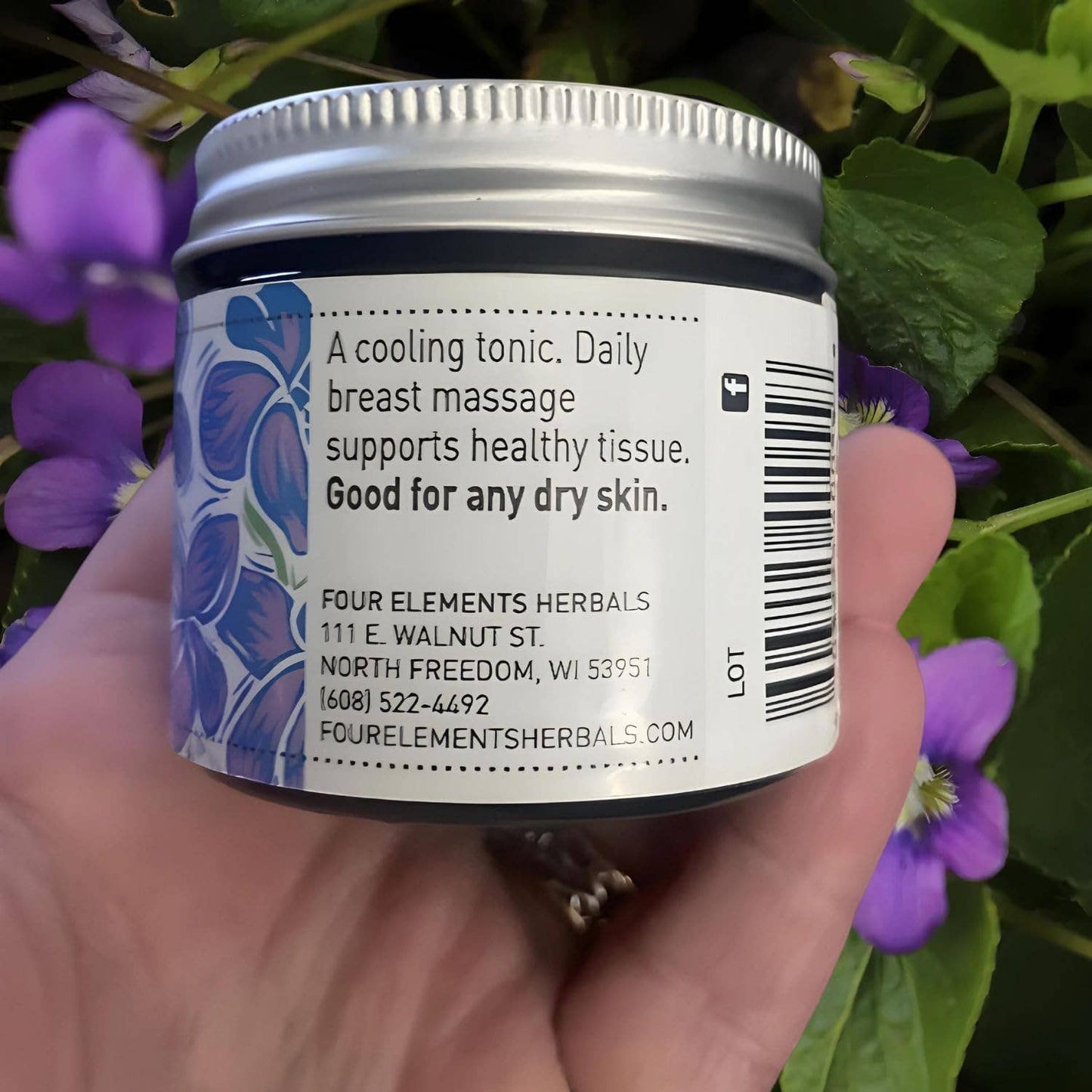 Violet Burdock Breast and Body Balm - 2 oz