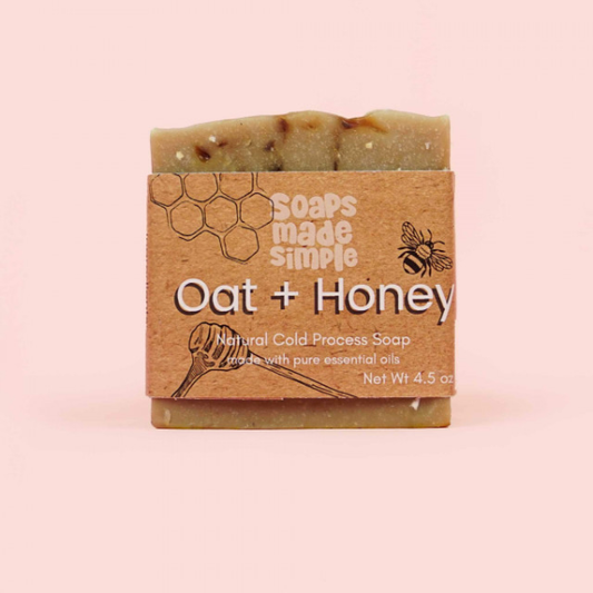 Oat & Honey // Natural Cold Process Soap