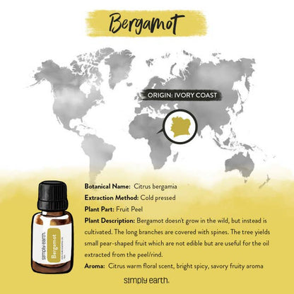 Bergamot Essential Oil 15mL