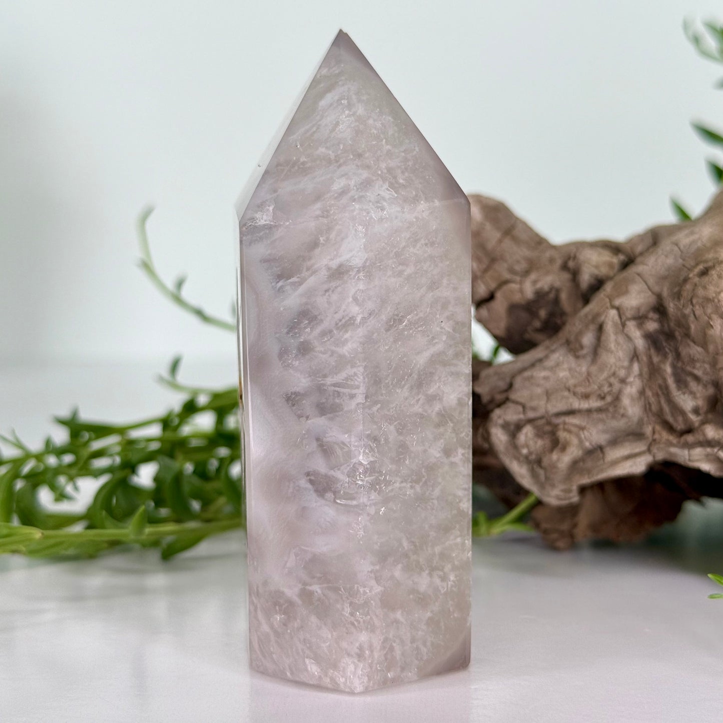 Agate // Tower w/ Druzy