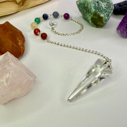 Clear Quartz // Chakra // Pendulum // Accessory