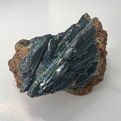 Vivianite // Natural Mineral // In Matrix
