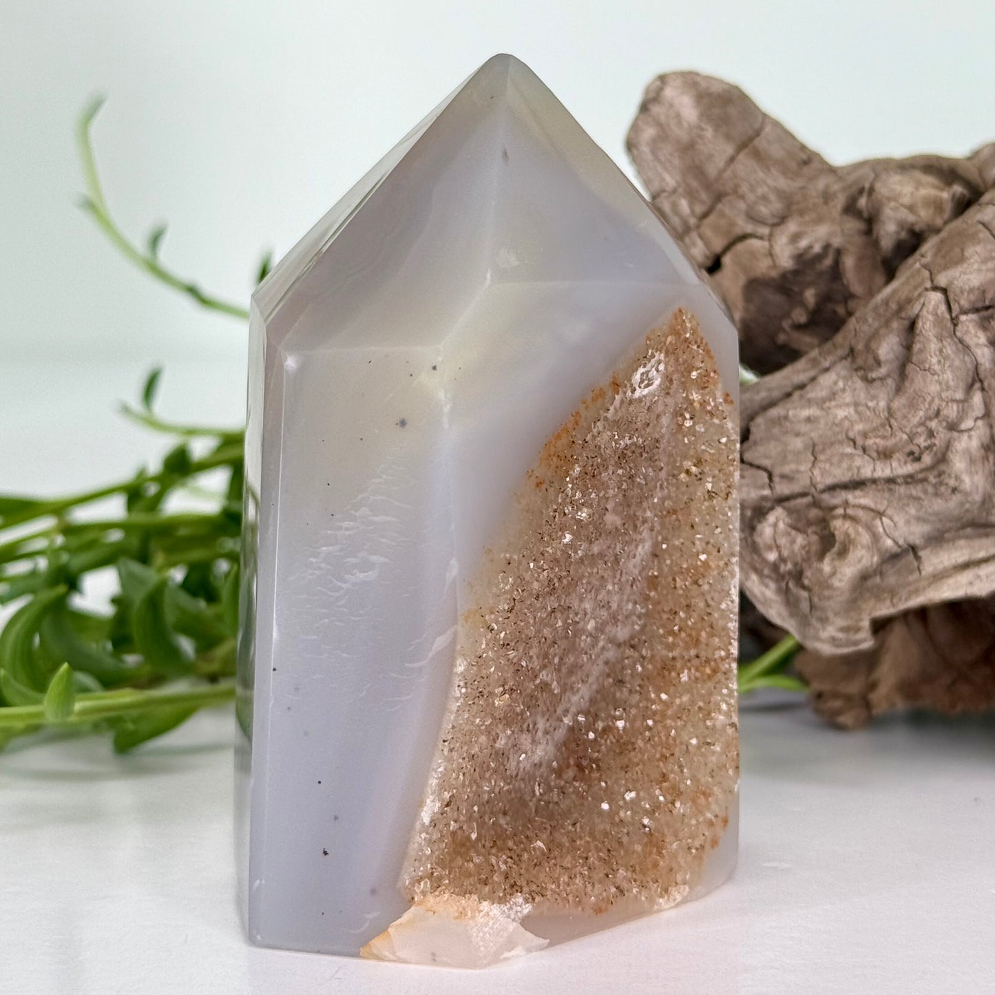 Agate // Tower w/ Druzy