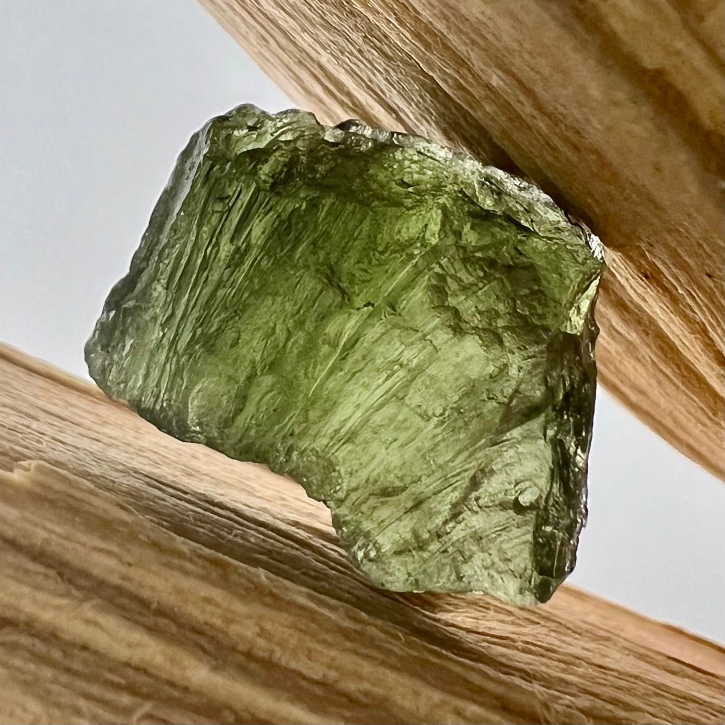 Moldavite // Natural Mineral