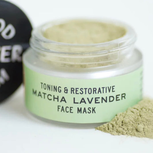 Matcha Lavender Botanical Face Mask // Good Flower Farm