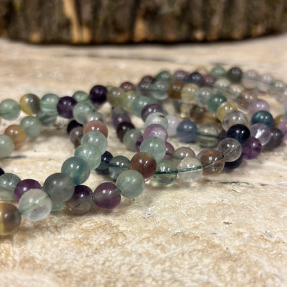 Fluorite // Rainbow // 8mm // Bracelet