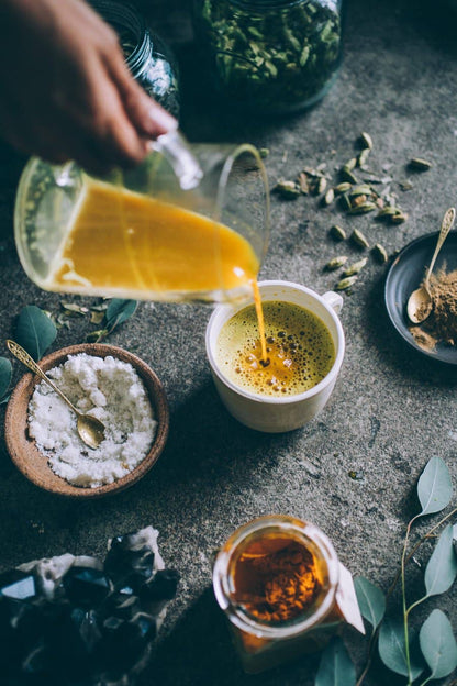 Golden Moon Milk | Blue Lotus Vanilla