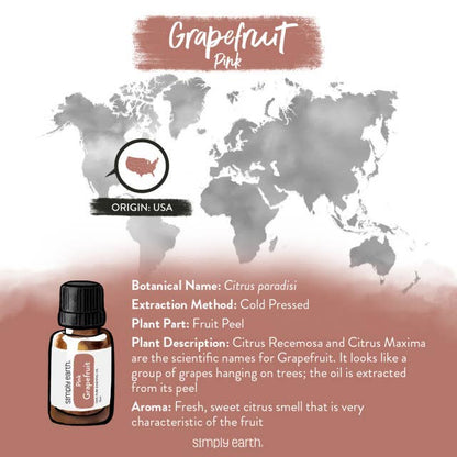 Grapefruit Essential Oil (Pink) 15ml