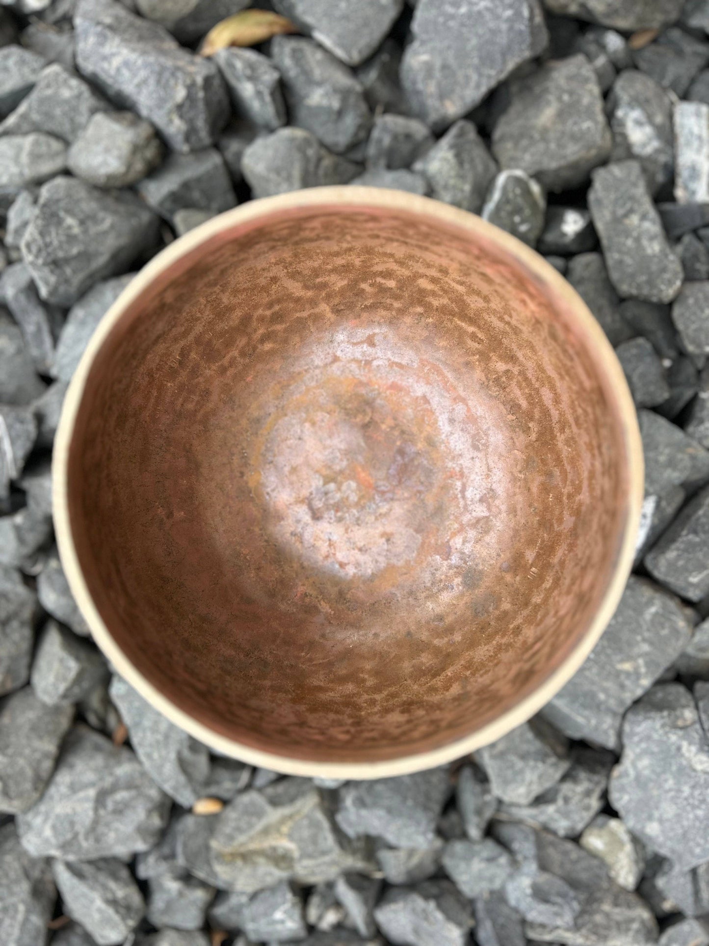 AfterGlow Twice Fired Bronze // Singing Bowl // 6.25"