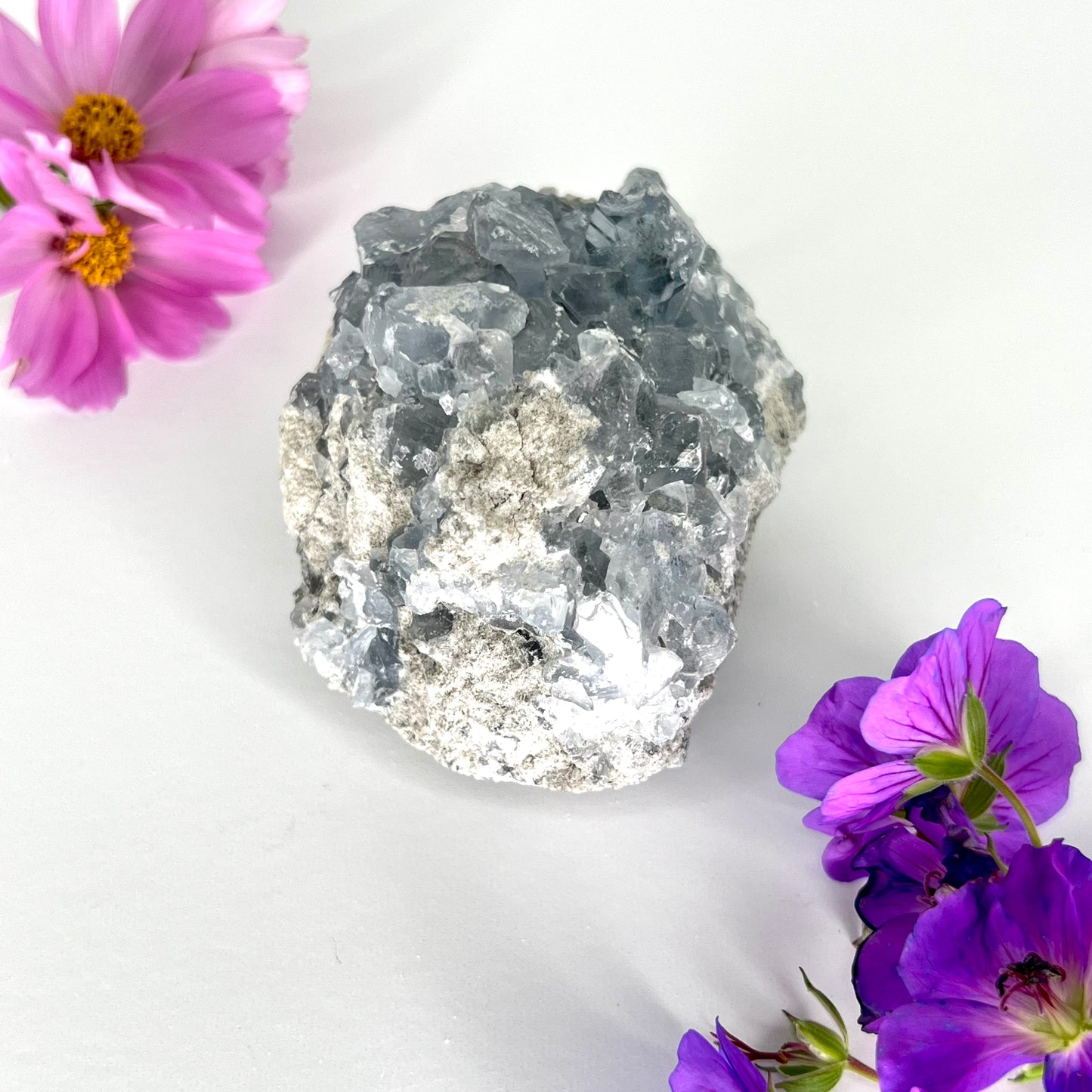 Celestite // Cluster