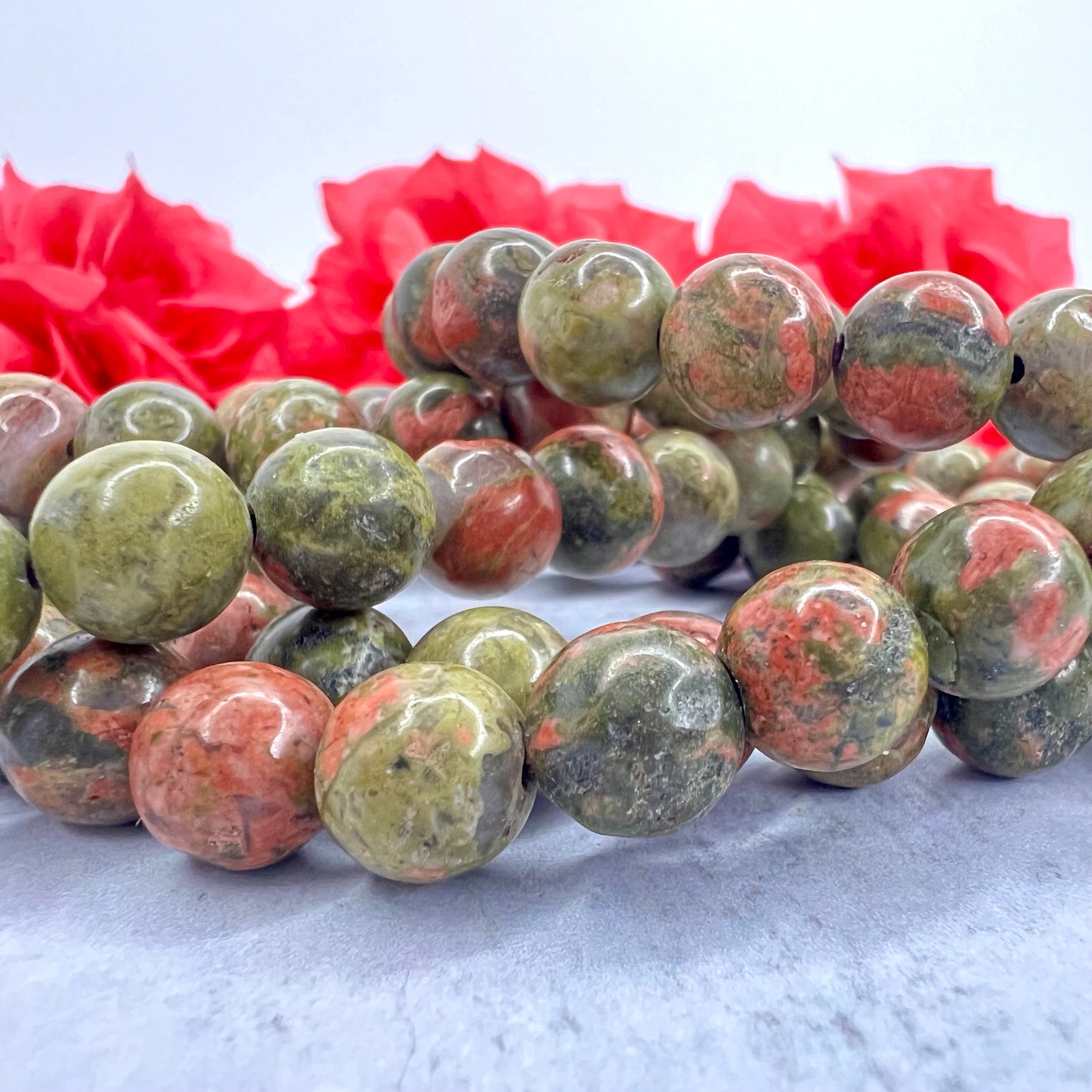 Jasper // Unakite // 8mm // Bracelet