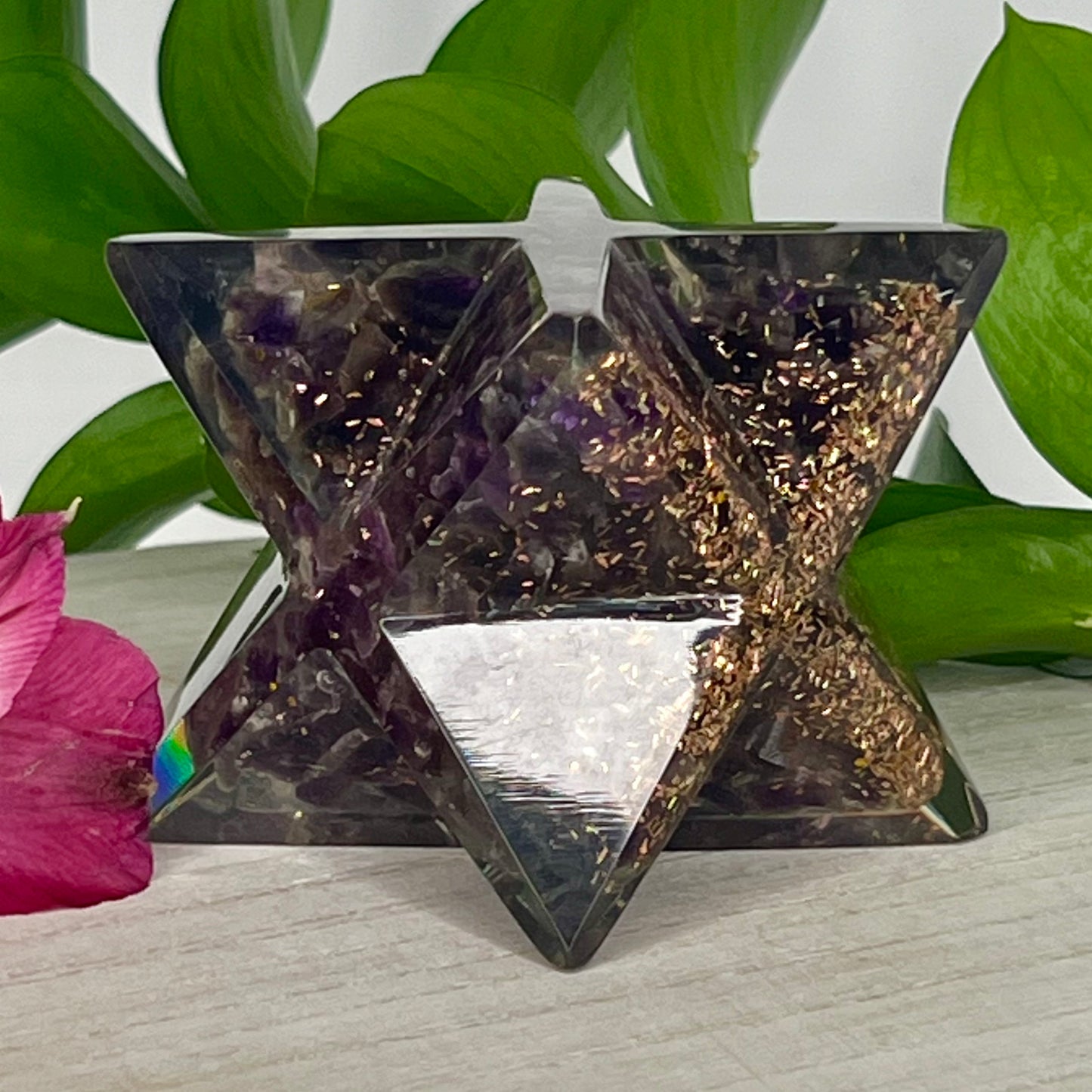 Amethyst // Merkaba // Star // Orgonite // Shape