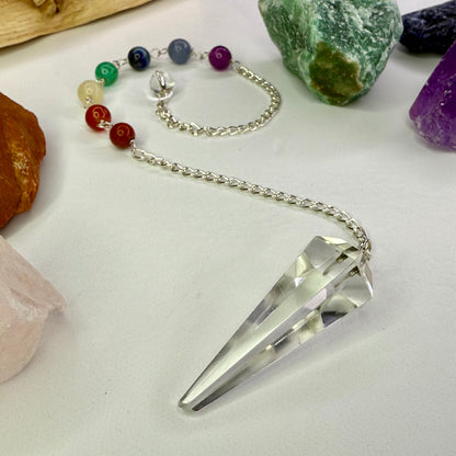 Clear Quartz // Chakra // Pendulum // Accessory