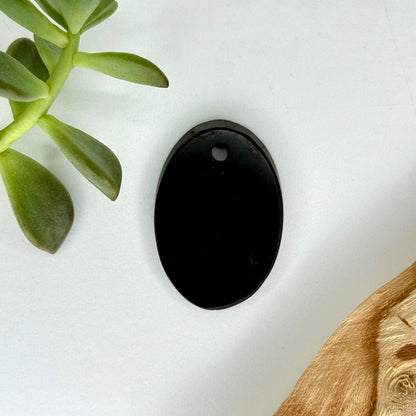 Shungite // Oval // Pendant