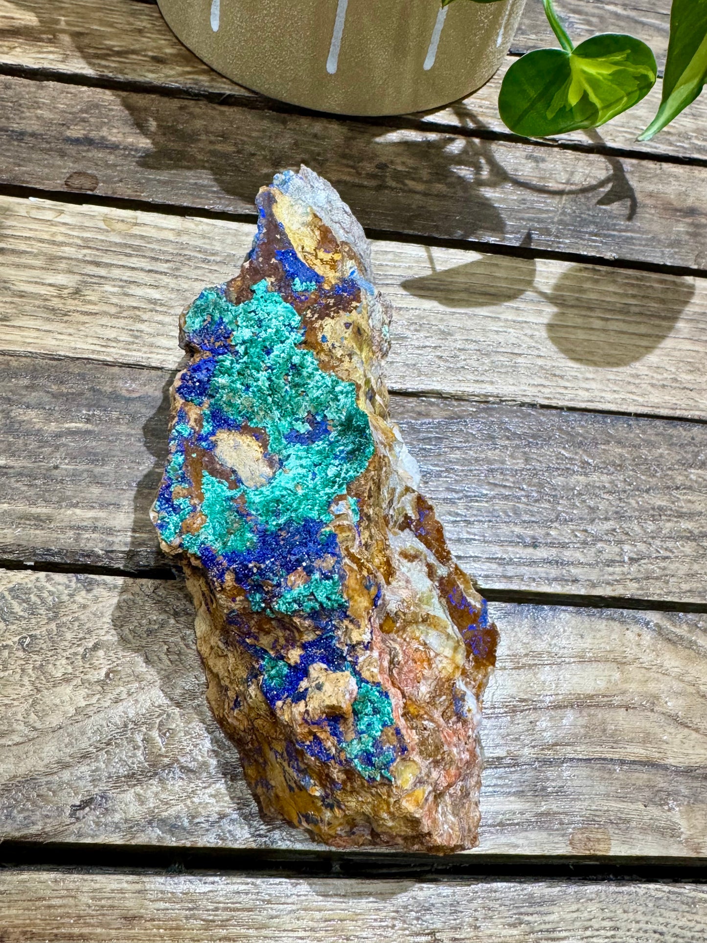 Azurite // Malachite // Mineral Specimen // Rough - SolRising The Rock Shop