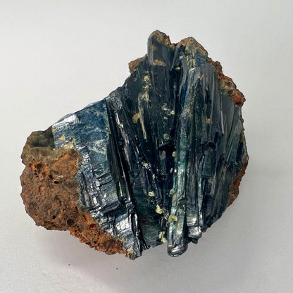 Vivianite // Natural Mineral // In Matrix