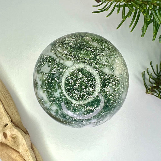 Tree Agate // Sphere