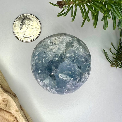 Celestite // Cluster // Sphere