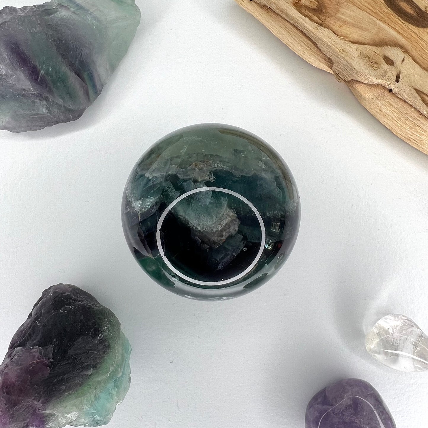 Fluorite // Rainbow // Sphere