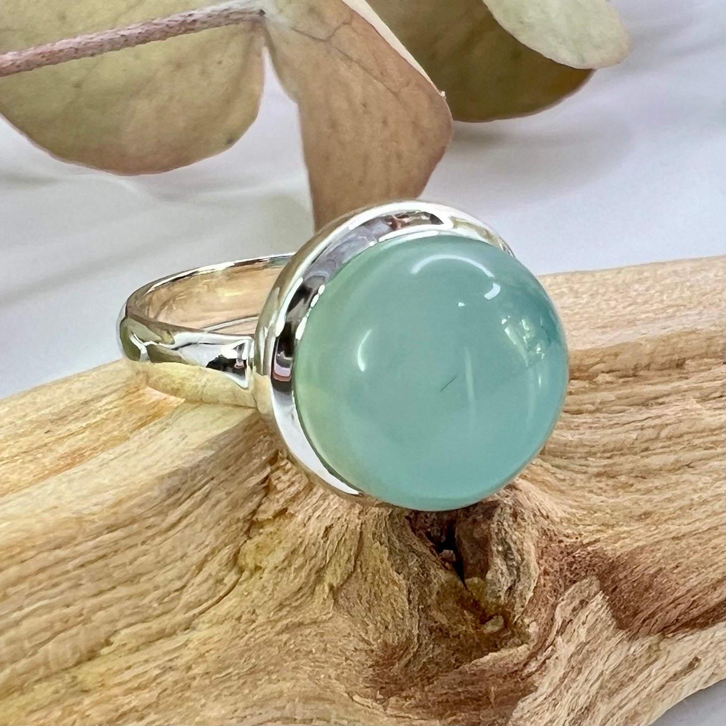 Chalcedony // Blue // Size 6 // Ring