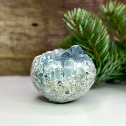 Celestite // Cluster // Sphere