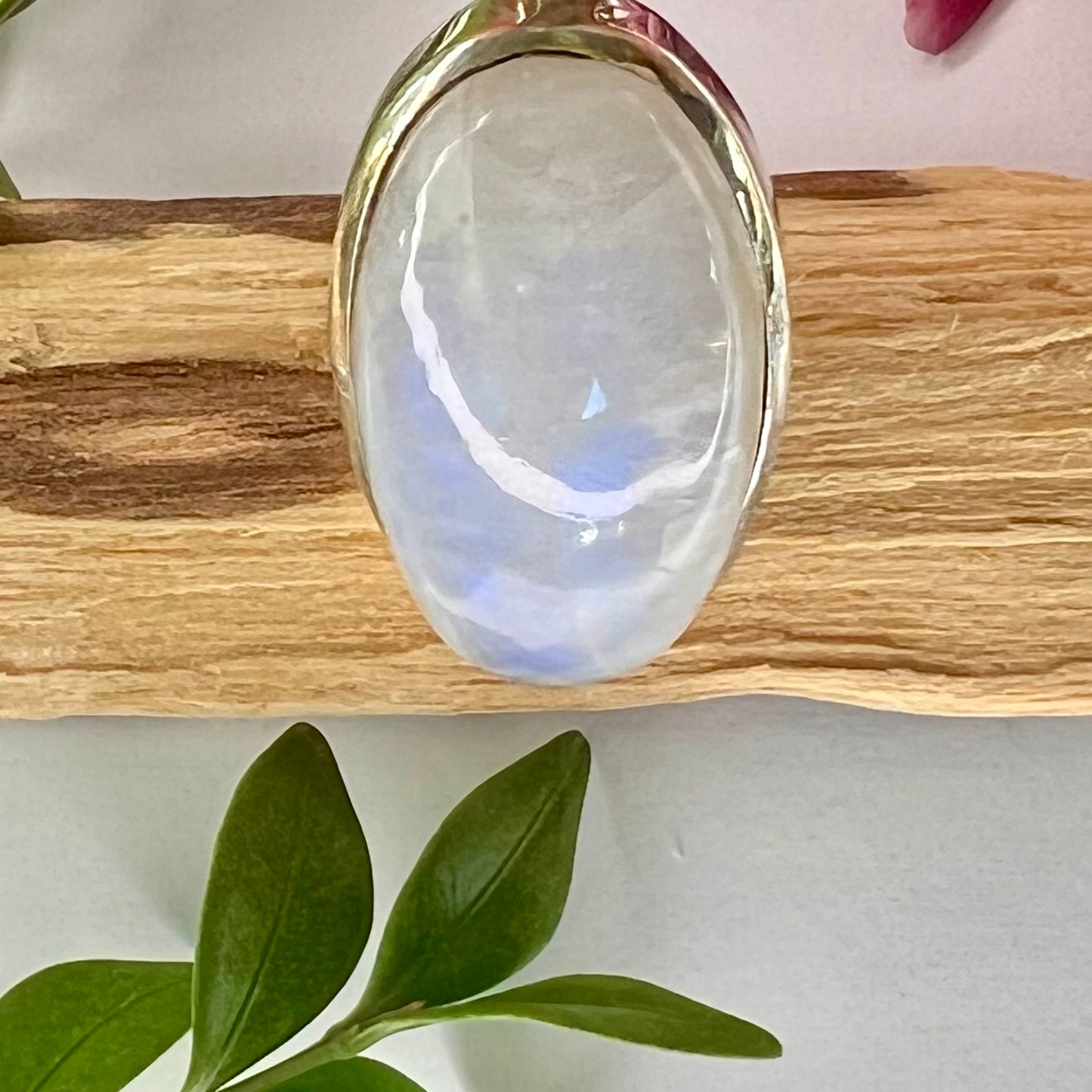 Moonstone // Rainbow // Pendant