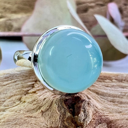 Chalcedony // Blue // Size 6 // Ring