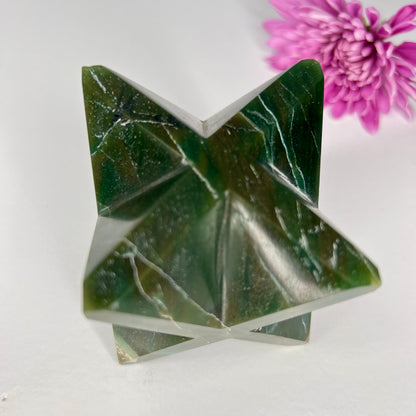 Jade // Nephrite // Merkaba // Star // Shape