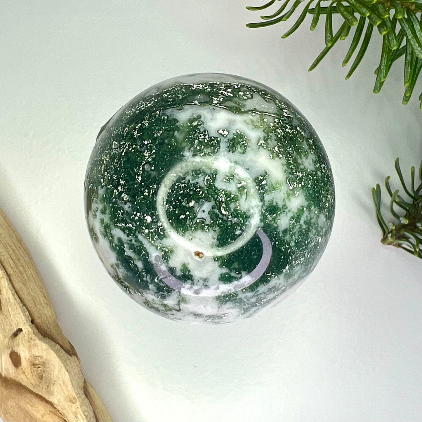 Tree Agate // Sphere