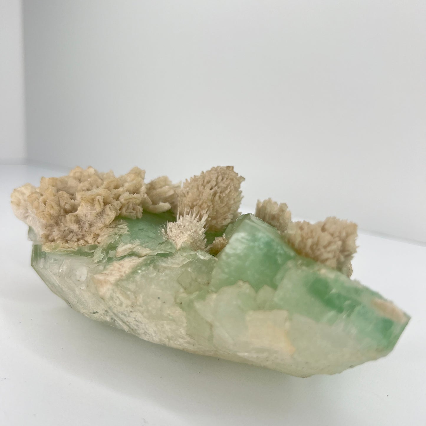 Zeolite // Apophyllite // Green // Natural Mineral