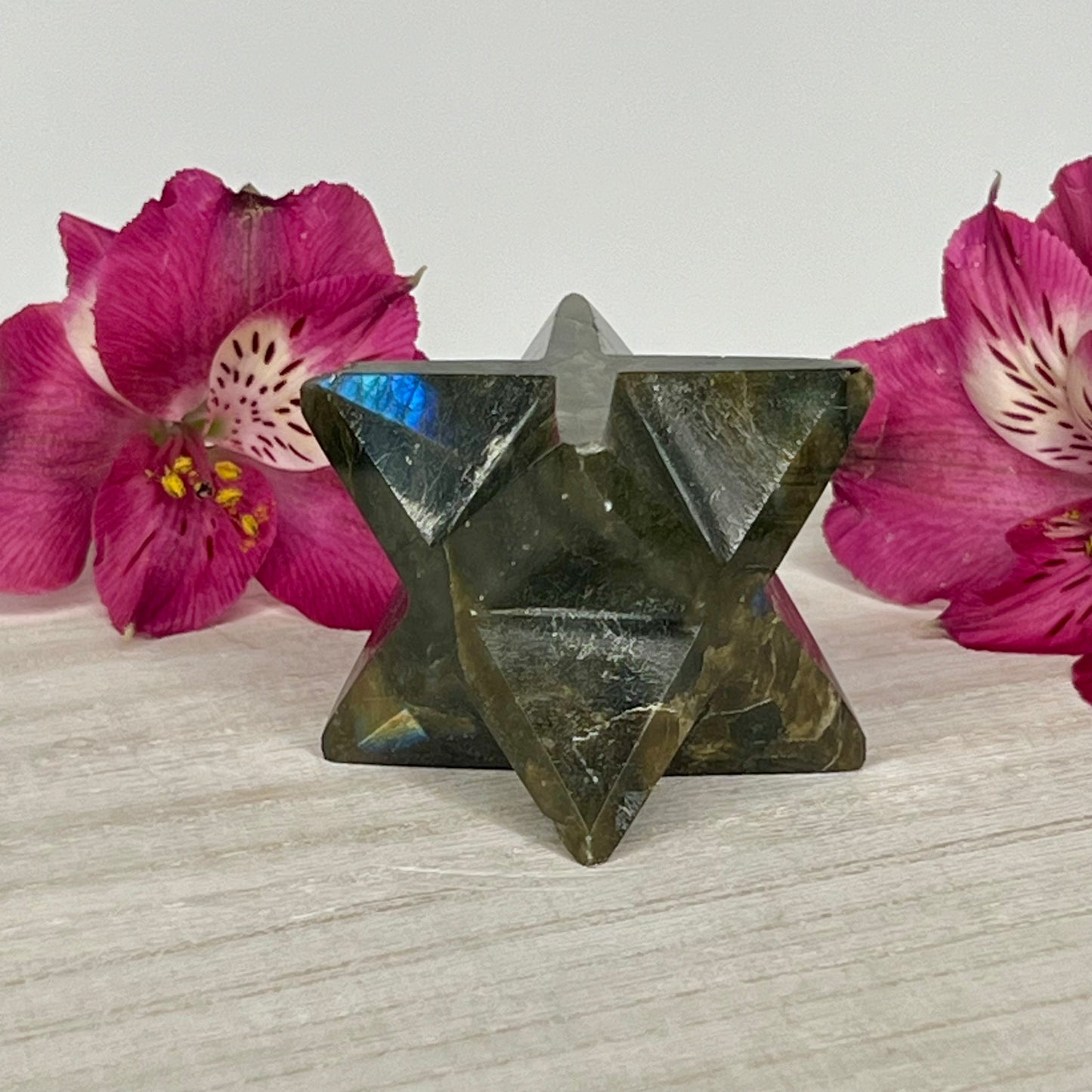 Labradorite // Merkaba // Star // Shape