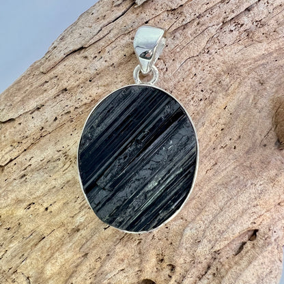 Tourmaline // Black // Rough // Pendant