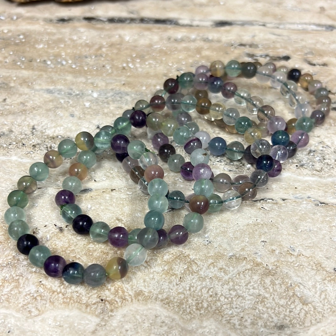 Fluorite // Rainbow // 8mm // Bracelet