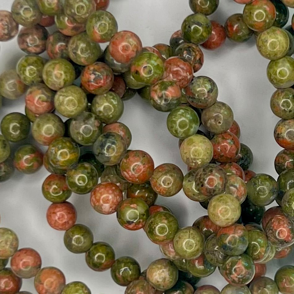 Jasper // Unakite // 6mm // Bracelet