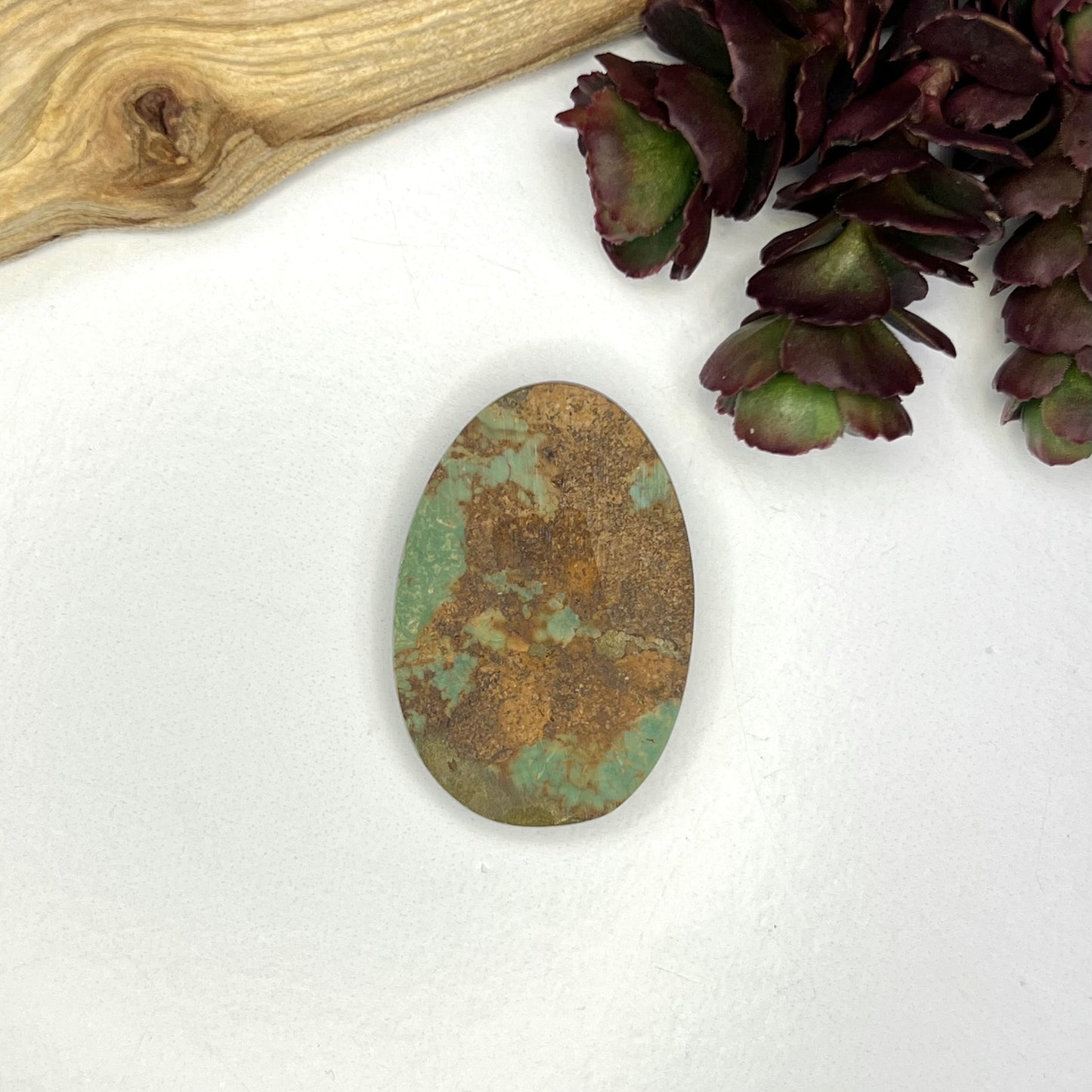 Turquoise // Copper Inclusions // Cab