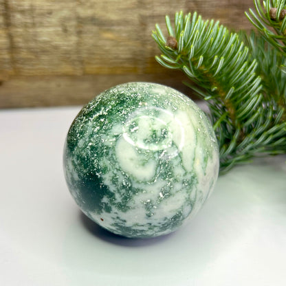 Tree Agate // Sphere