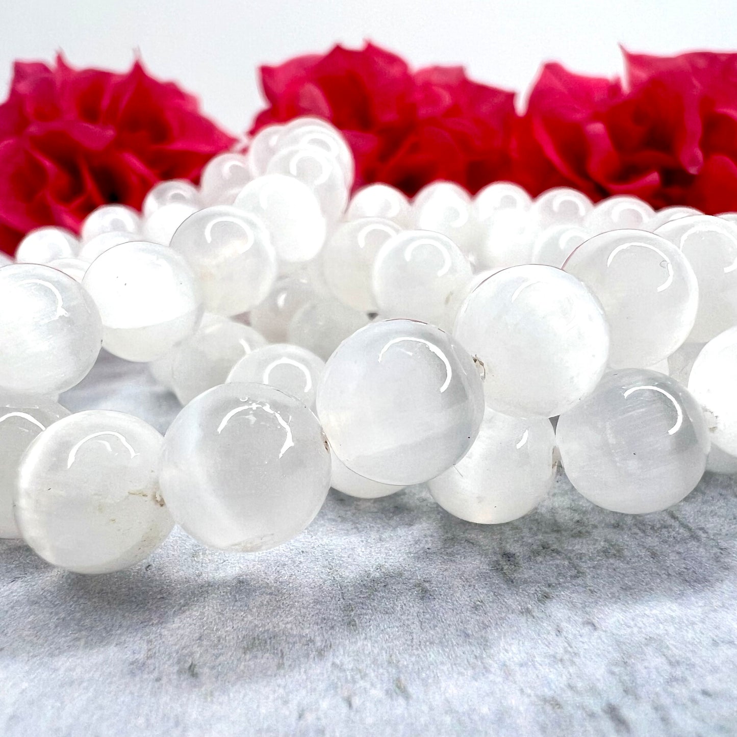 Selenite // 8mm // Bracelet