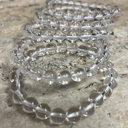 Quartz // Clear // 8mm // Bracelet