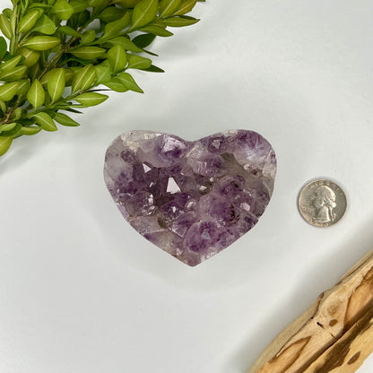 Amethyst // Cluster // Heart