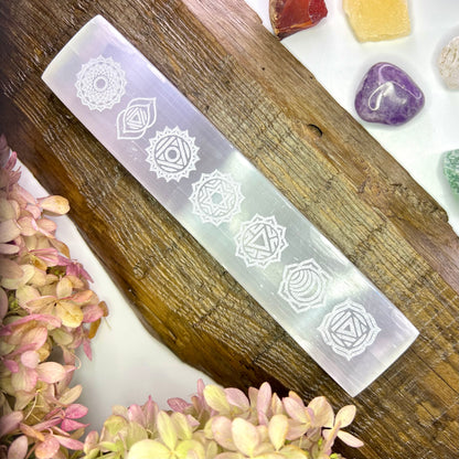 Selenite // Chakra // Plate