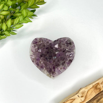 Amethyst // Cluster // Heart