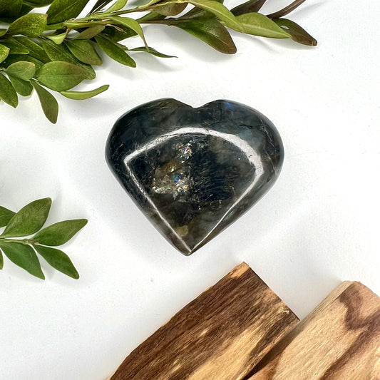 Labradorite // Heart