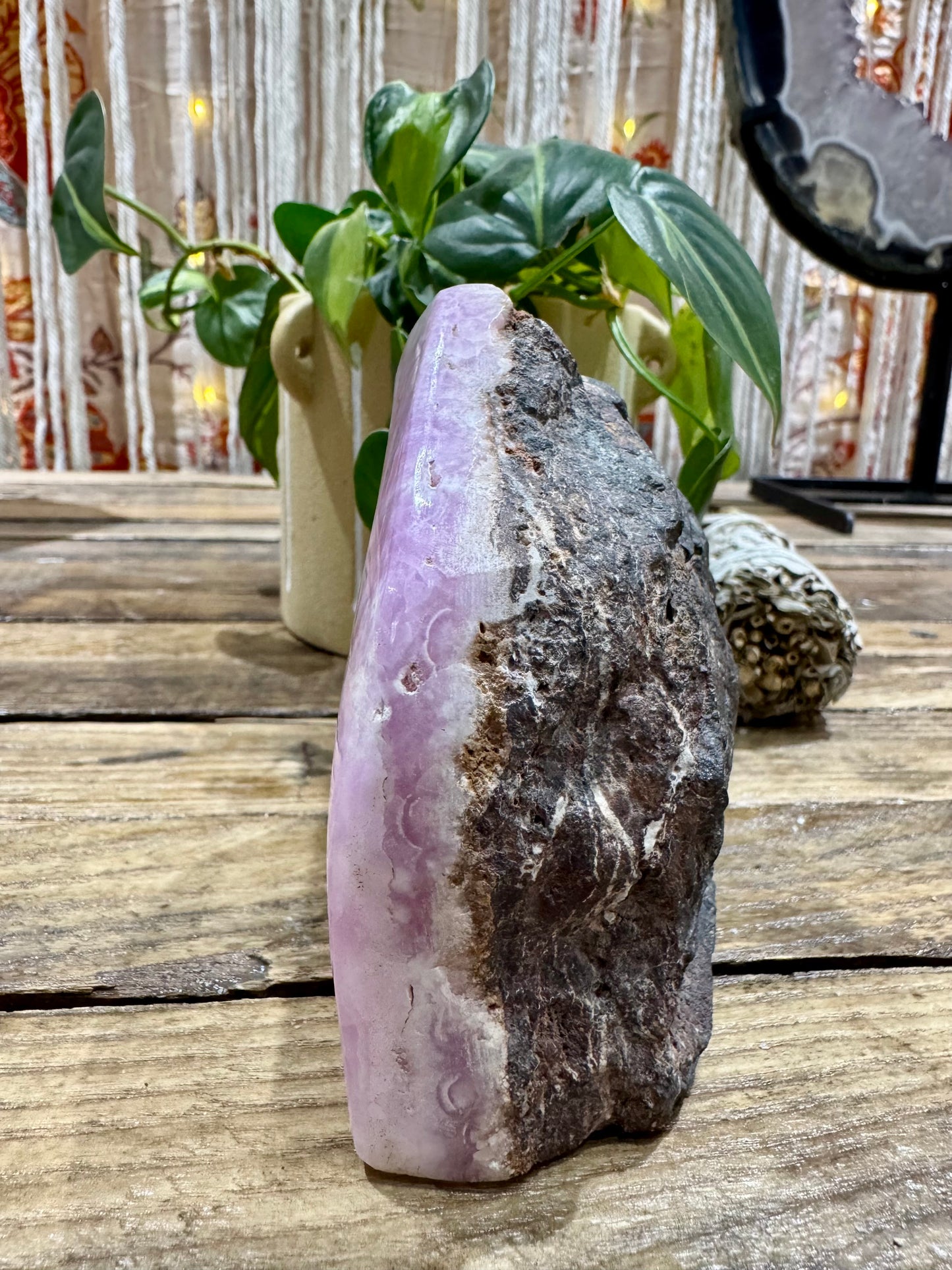 Pink Aragonite // Free Form - SolRising The Rock Shop