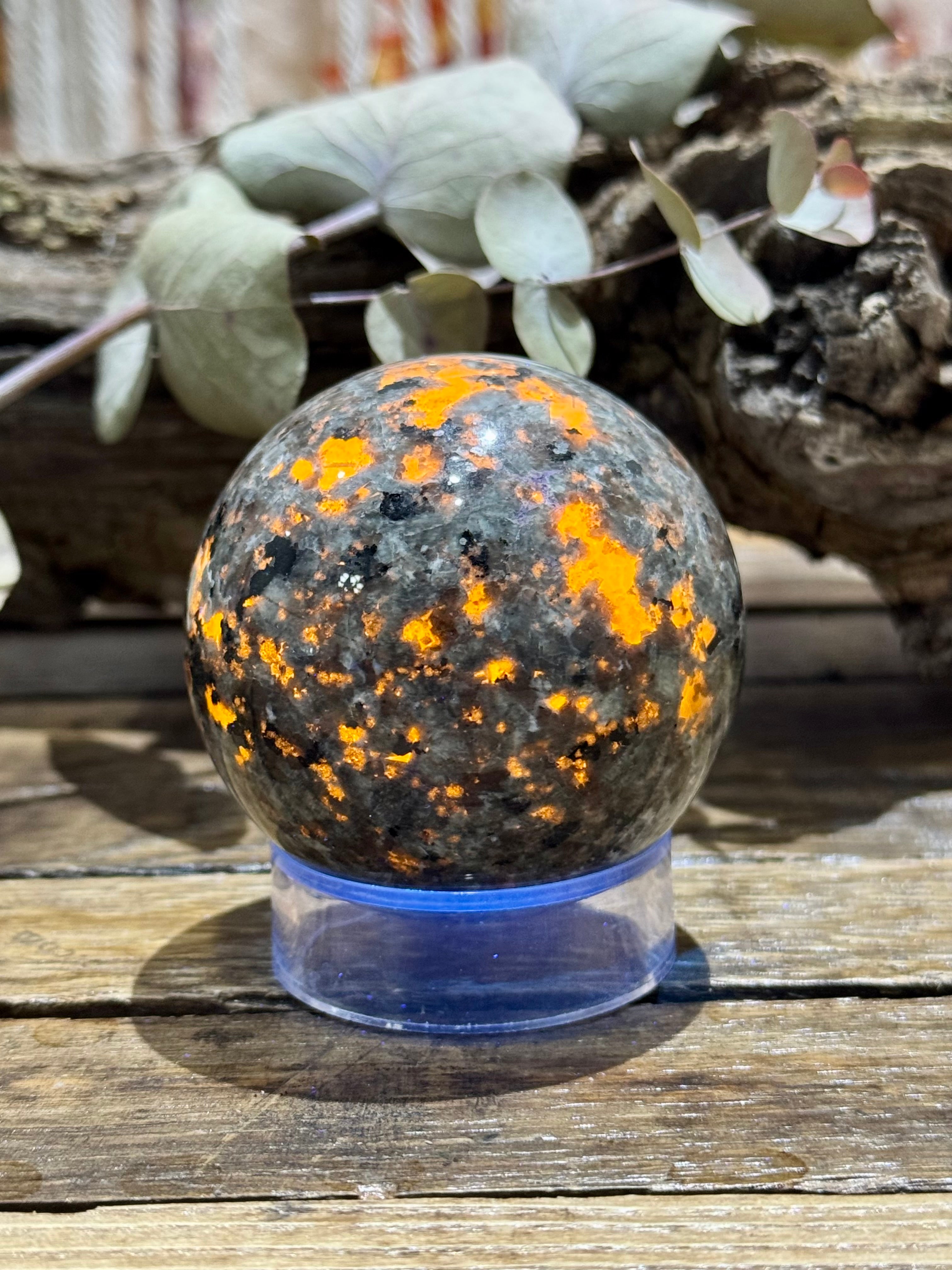Yooperlite // Sphere – SolRising The Rock Shop