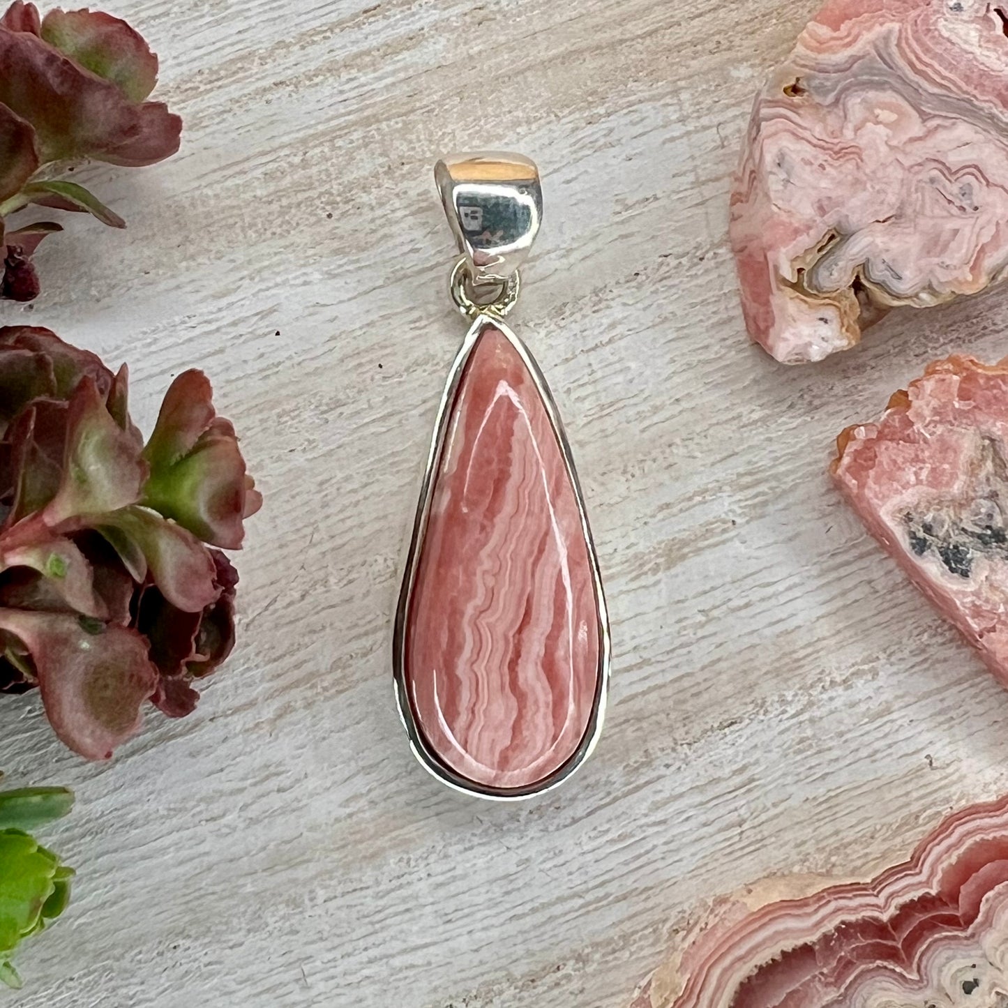 Rhodocrosite // Pendant