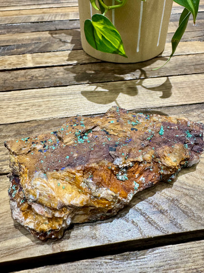 Azurite // Malachite // Mineral Specimen // Rough - SolRising The Rock Shop