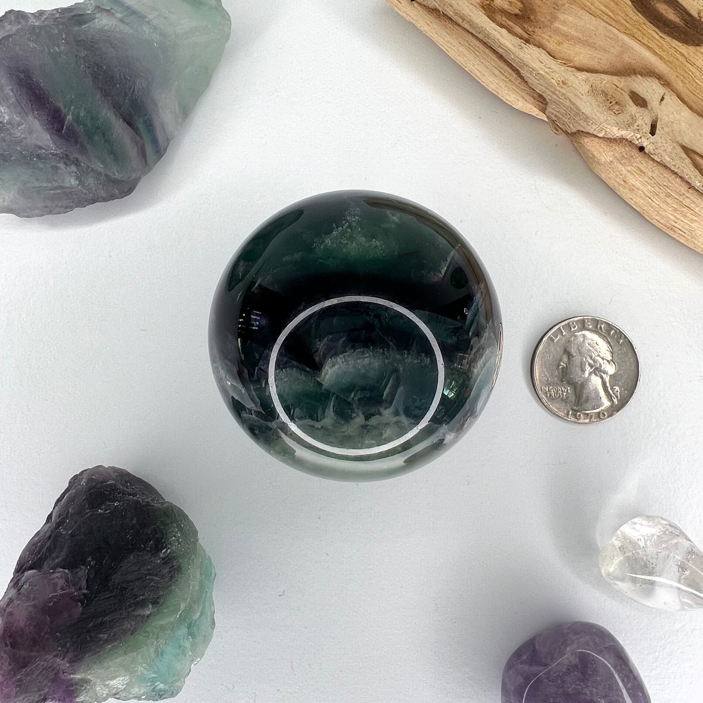 Fluorite // Rainbow // Sphere